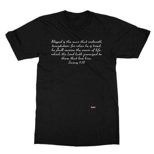 Blessed is the man that endured temptation Softstyle T-Shirt
