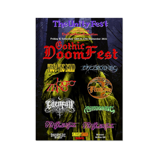 Doom Fest Poster Fine Art Print